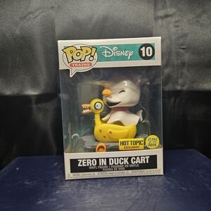 Nightmare Before Christmas Zero In Duck Cart Funko POP Train